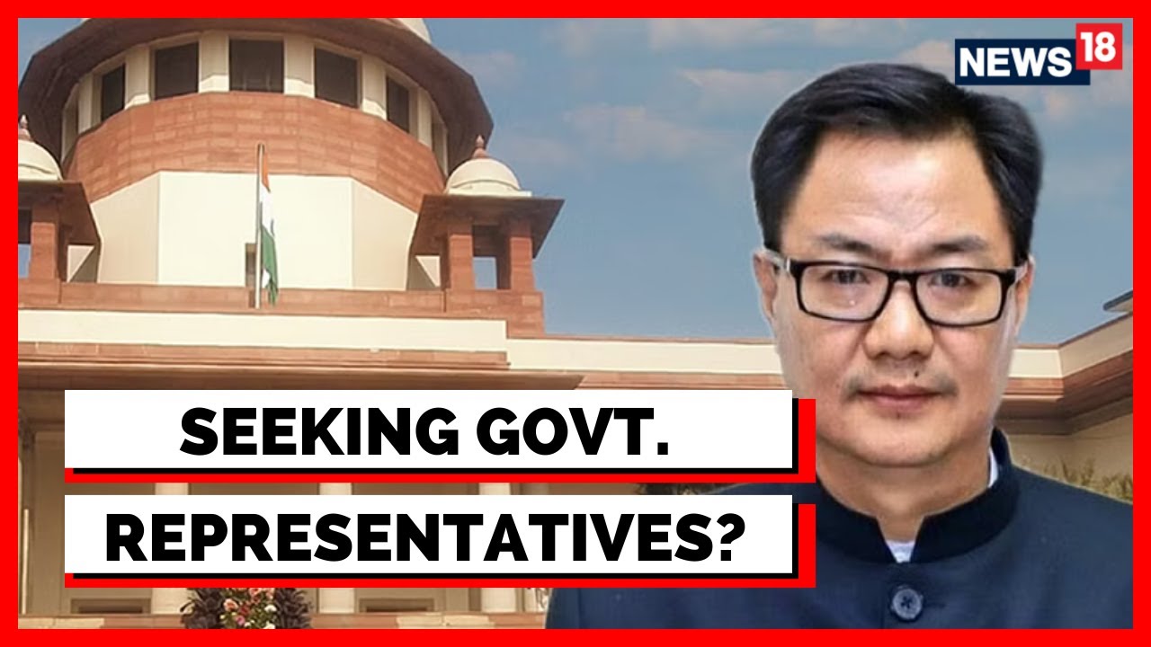 Collegium System VS NJAC Debate In Supreme Court: Kiren Rijiju Writes To CJI | English News | News18