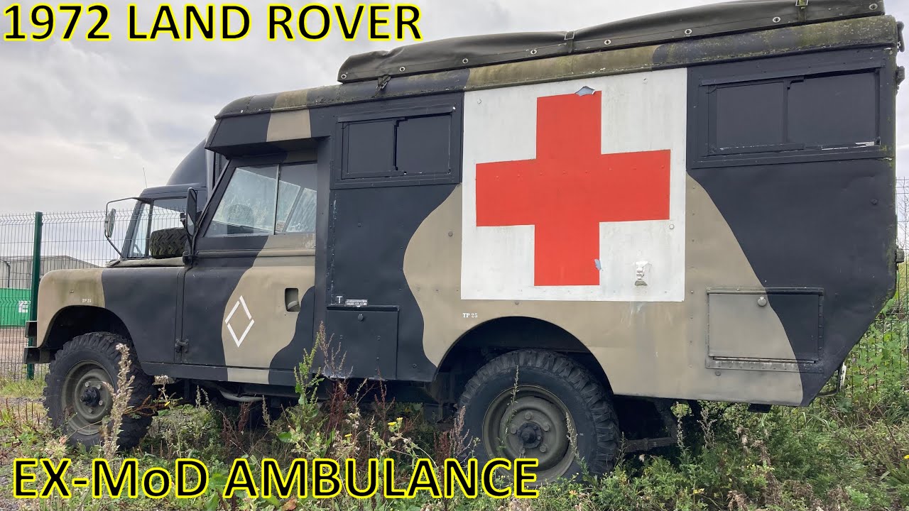 Collecting my Mate’s 1972 Land Rover (ex-MoD Ambulance)