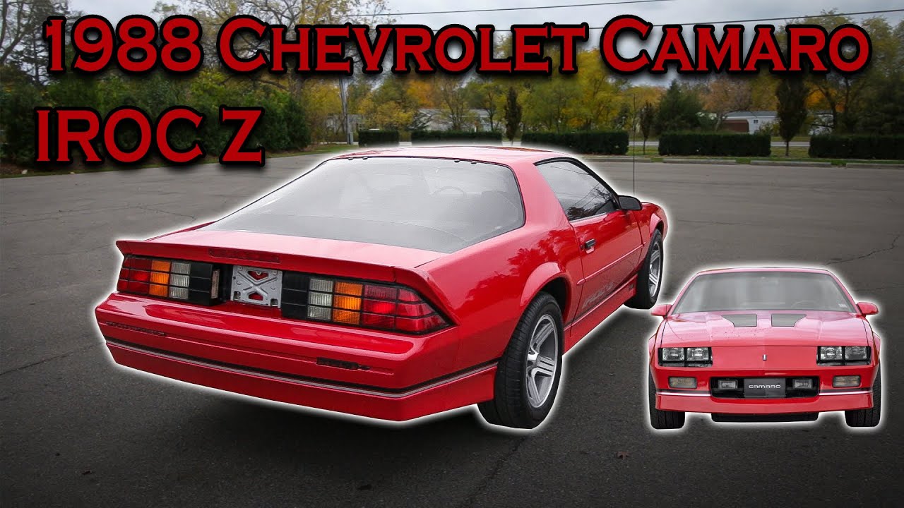 1988 Chevrolet Camaro IROC Z