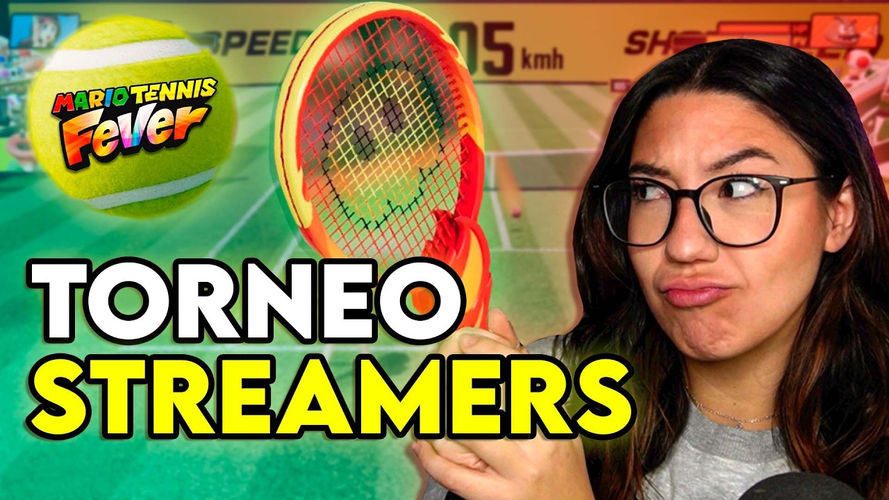 TORNEO DE MARIO TENNIS FEVER CON STREAMERS 🎾🔥