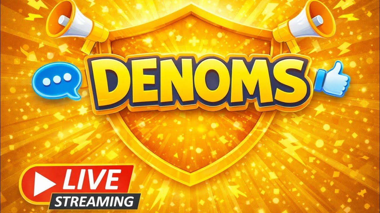 Denoms is back 😎🔥