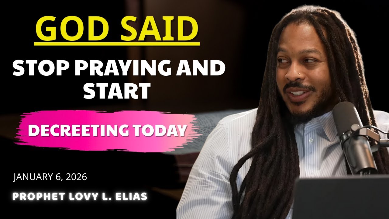God Said Stop Praying Like This And Start Decreeing Now | Prophet Lovy