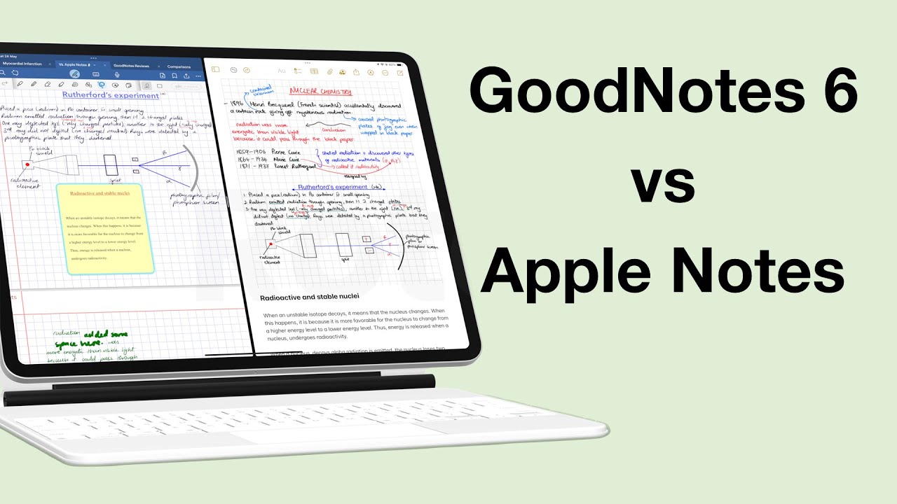 Goodnotes 6 vs Apple Notes (2025): Ultimate Comparison
