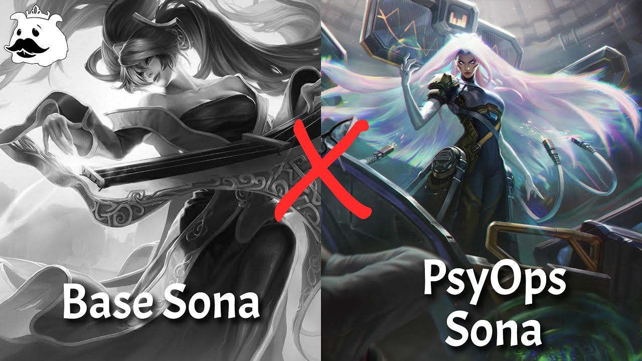 How is PsyOps Sona DIFFERENT? | Skin Comparison