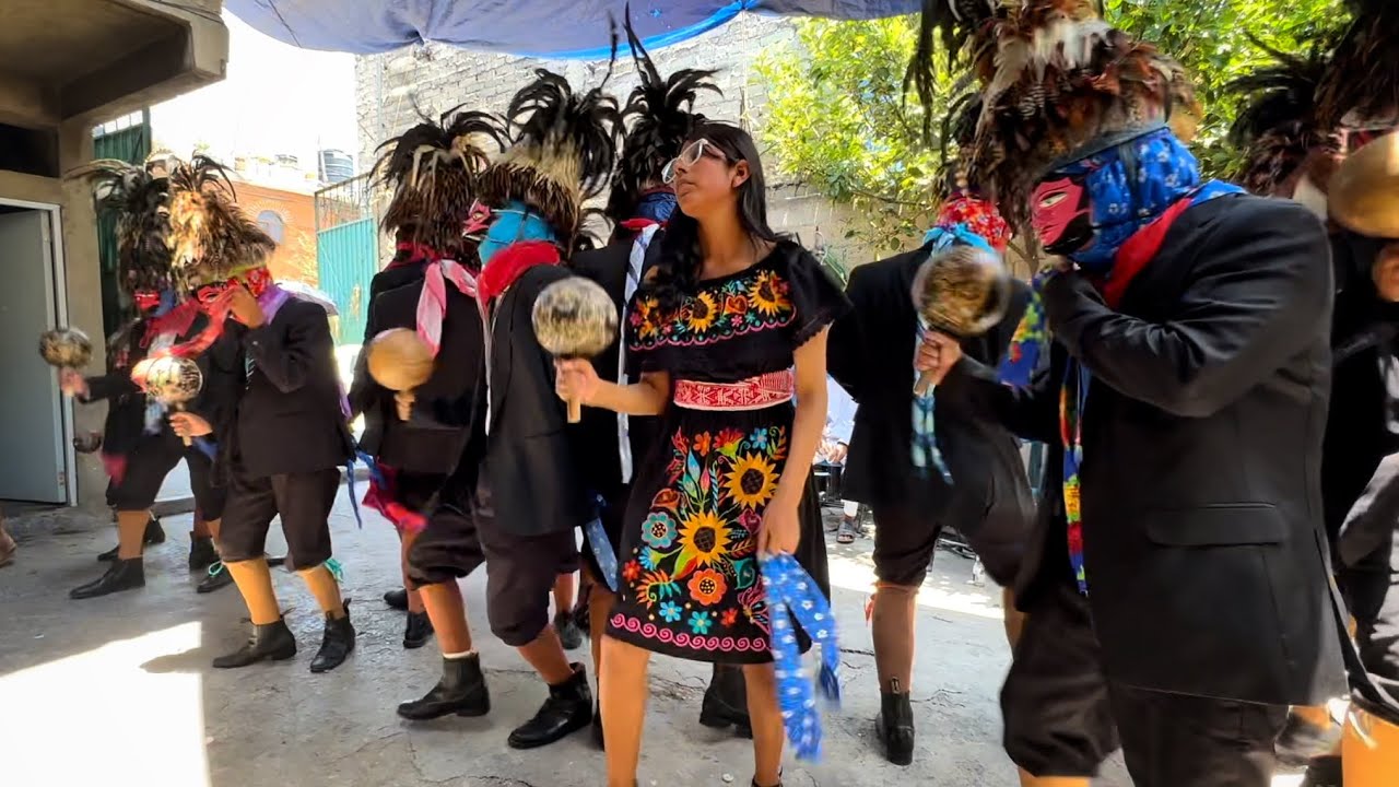 Tejorones de Pinotepa de Don Luis en Villa Nicolás Romero, Estado de México, Abril 2024 🪇🎭🎻