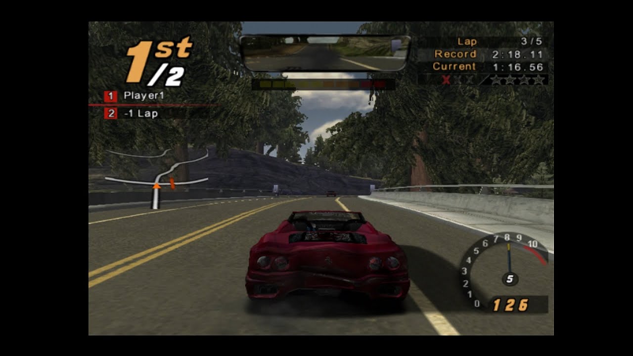 Need for Speed: Hot Pursuit 2 - PS2 - Crazy Rubberbanding on Final Event