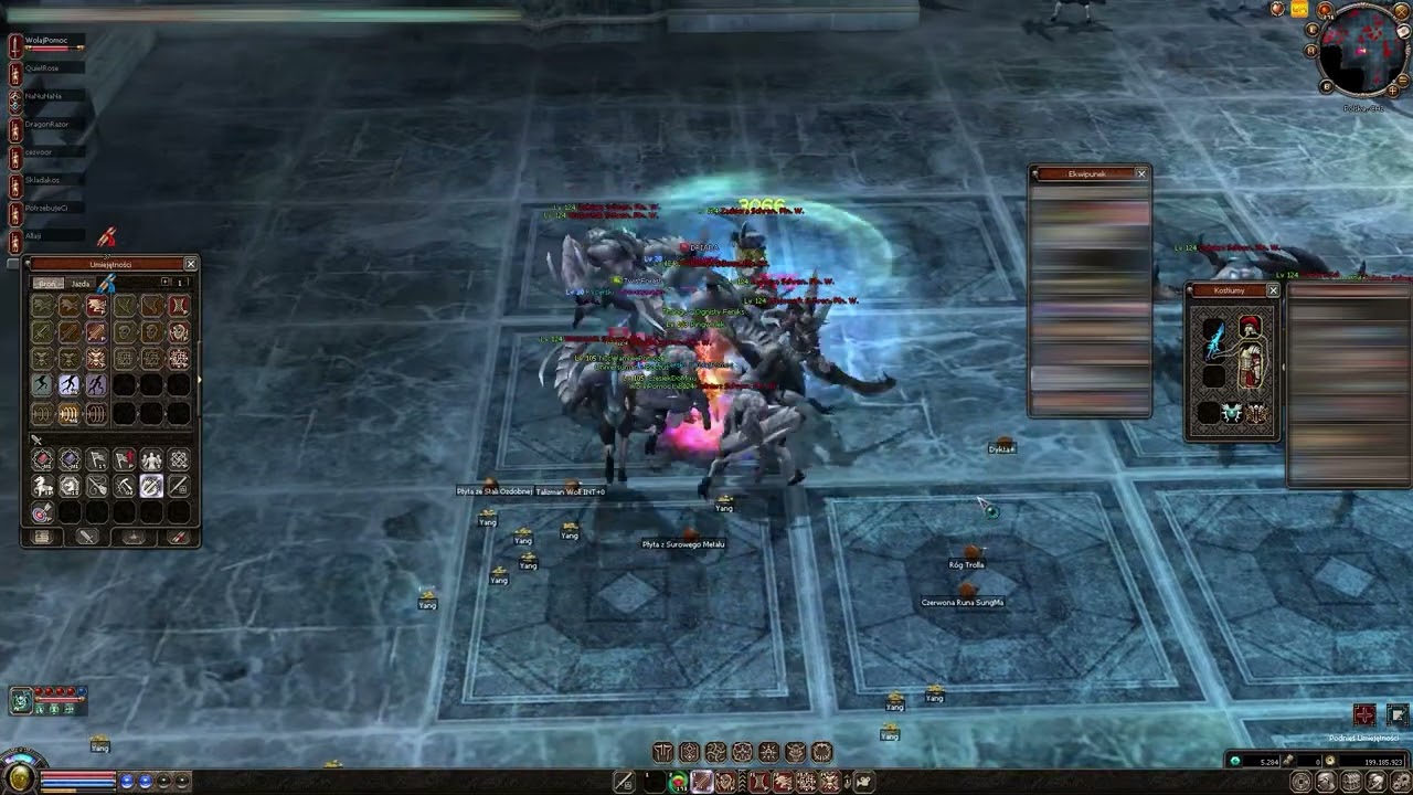Metin2 PL WolajPomoc vs Universuman & Thangu (5 setek pvp 2v1) Koxy ^^