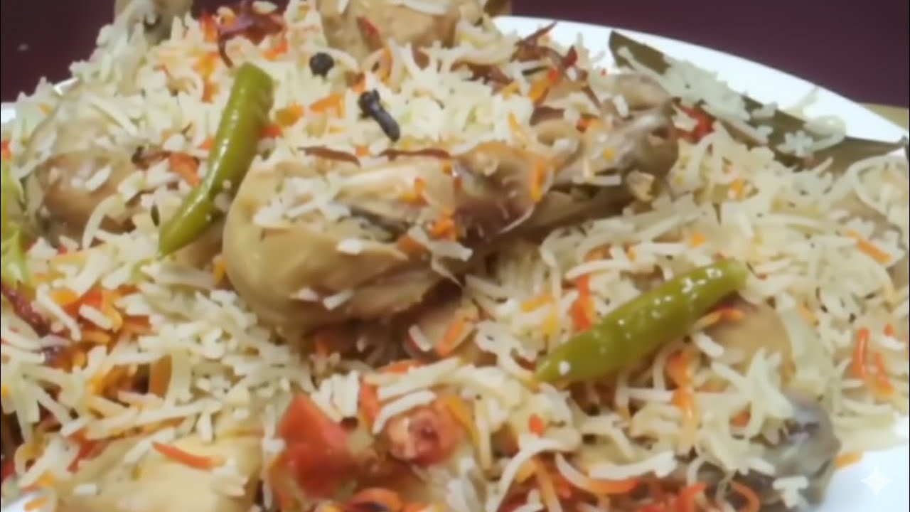 Original Hyderabadi Chicken Dum Biryani 🍗