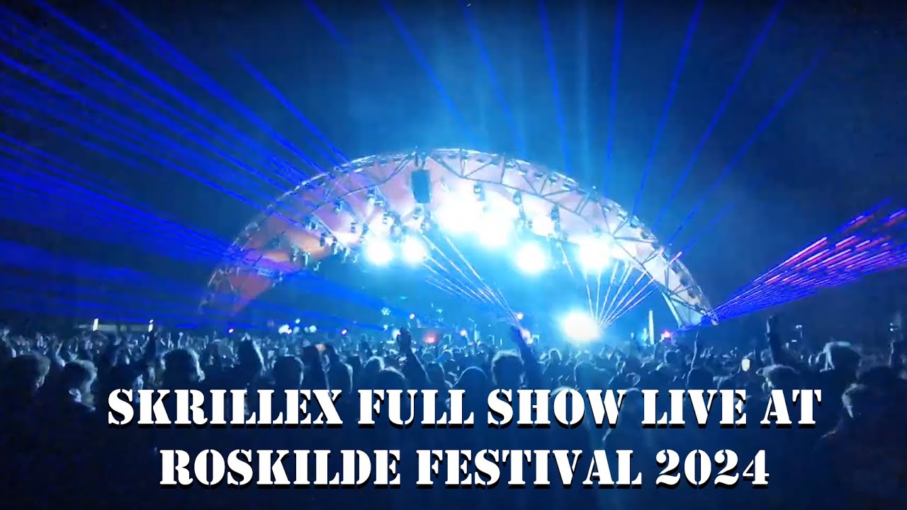 Skrillex Full Show at Roskilde Festival 2024, Live in Denmark [1080p HD]