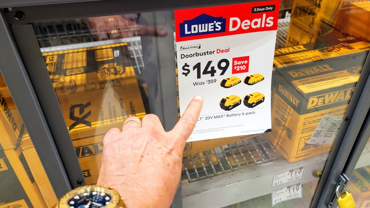 HUGE Lowe's Black Friday Doorbuster Tool Deals 2025, BOGOs