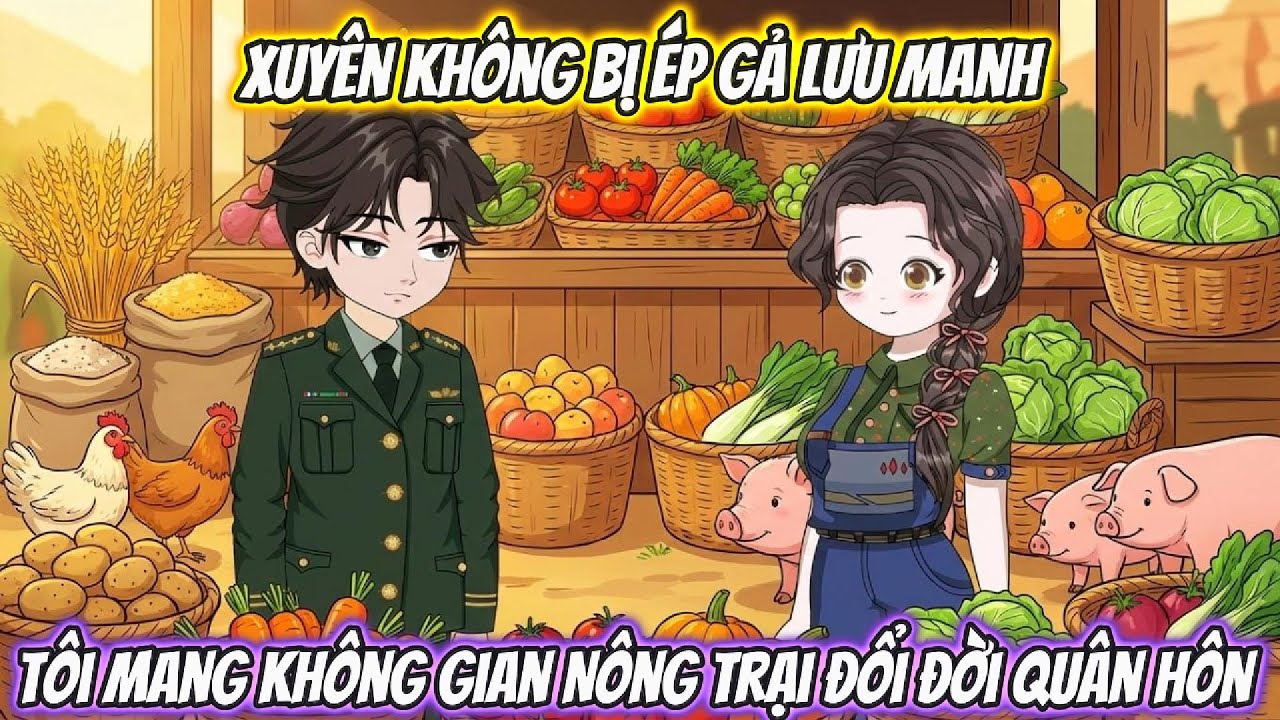 Xuyên Không Bị Ép Gả Lưu Manh, Tôi Mang Không Gian Nông Trại Đổi Đời Quân Hôn | Coin VietSub