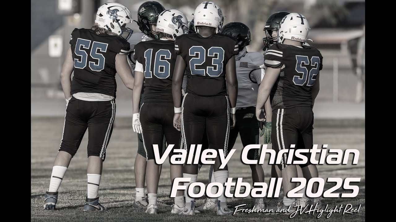 Valley Christian Football Highlight Film for Freshman/JV |  2025 Season