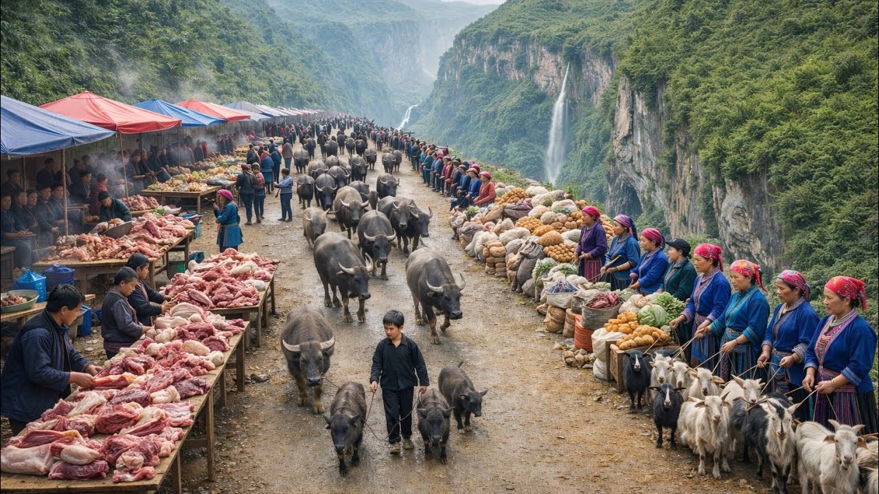 Hidden Northwest Vietnam Mountain Market – Coc Ly, Lao Cai | Unique Ethnic Culture