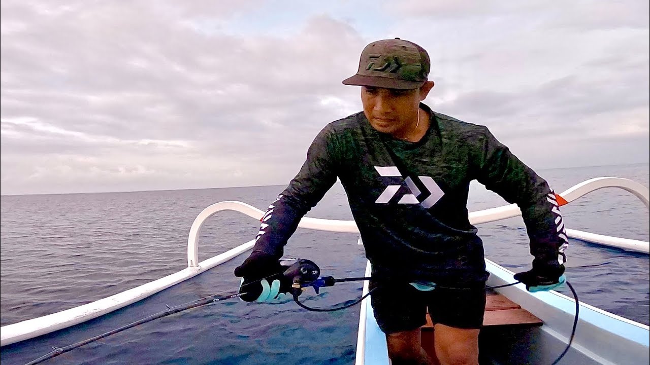 SADIS !!! TEST ROD BARU DI ARUS KENCANG STRIKE BABON || ROD PROTOTYPE DAIWA KRUEGER SJ 61B-5