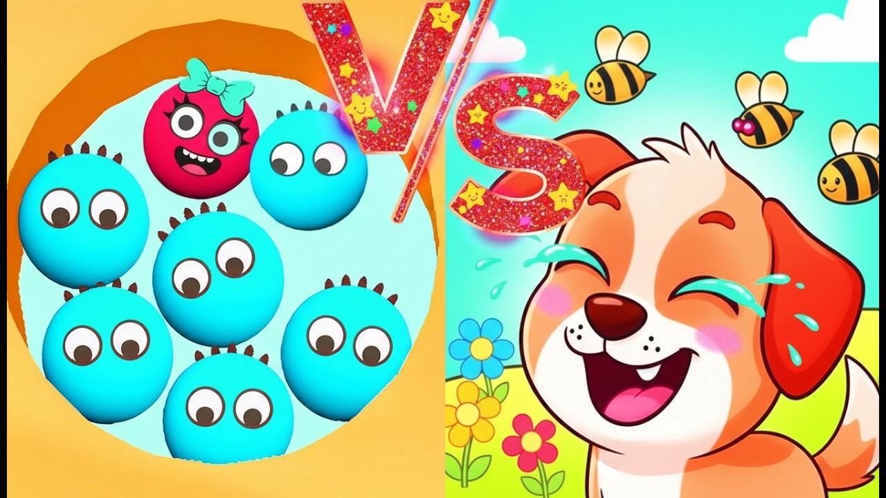 Beat Lucky balls 2048 VS Save Dog Gameplay Top Gaming!