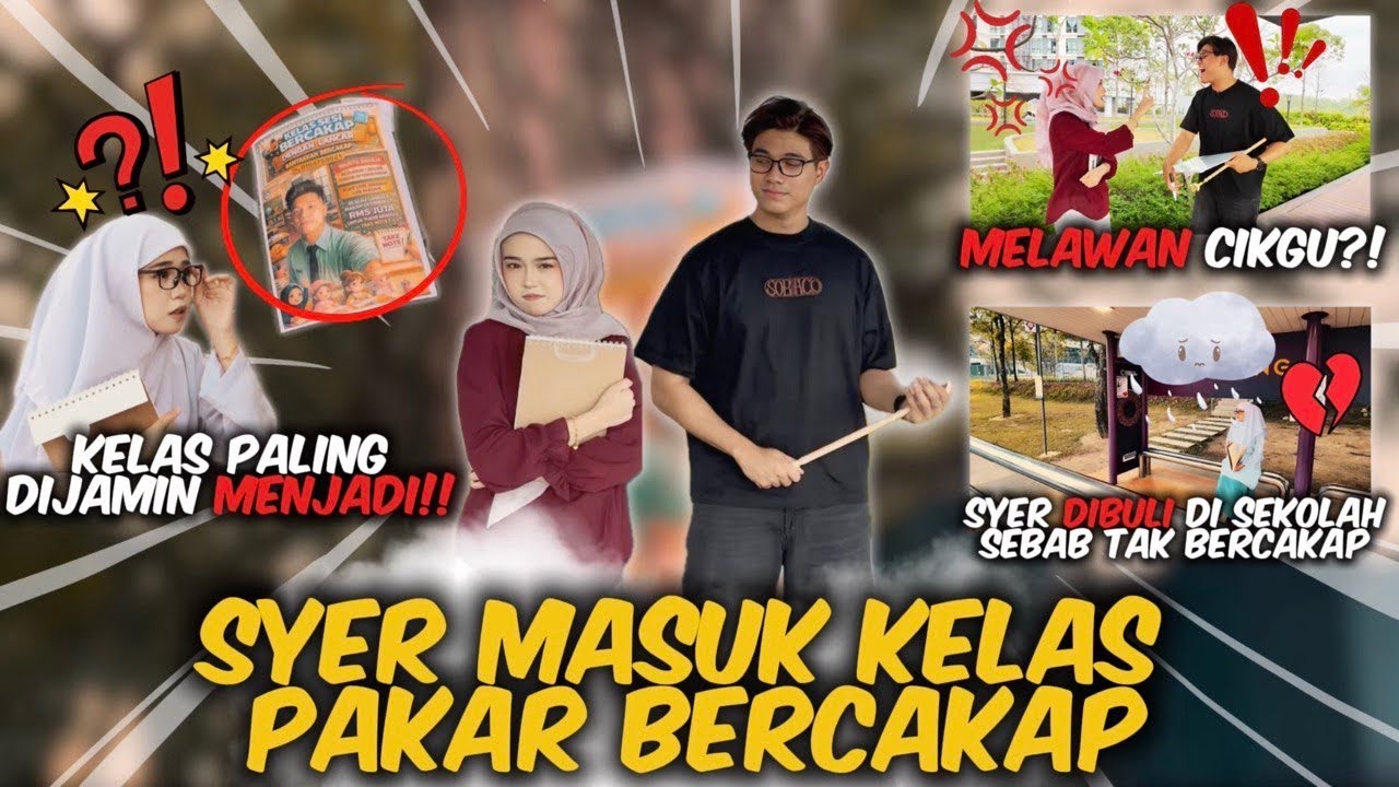  SYER MASUK TUISYEN KELAS LATIH BERCAKAP!! BARU ADA 30% IMPROVEMENT JE?!!