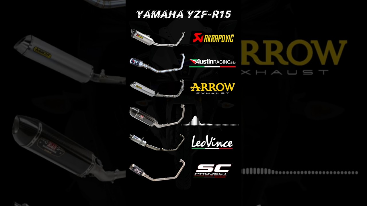 Yamaha R15 Exhausts Sound Battle