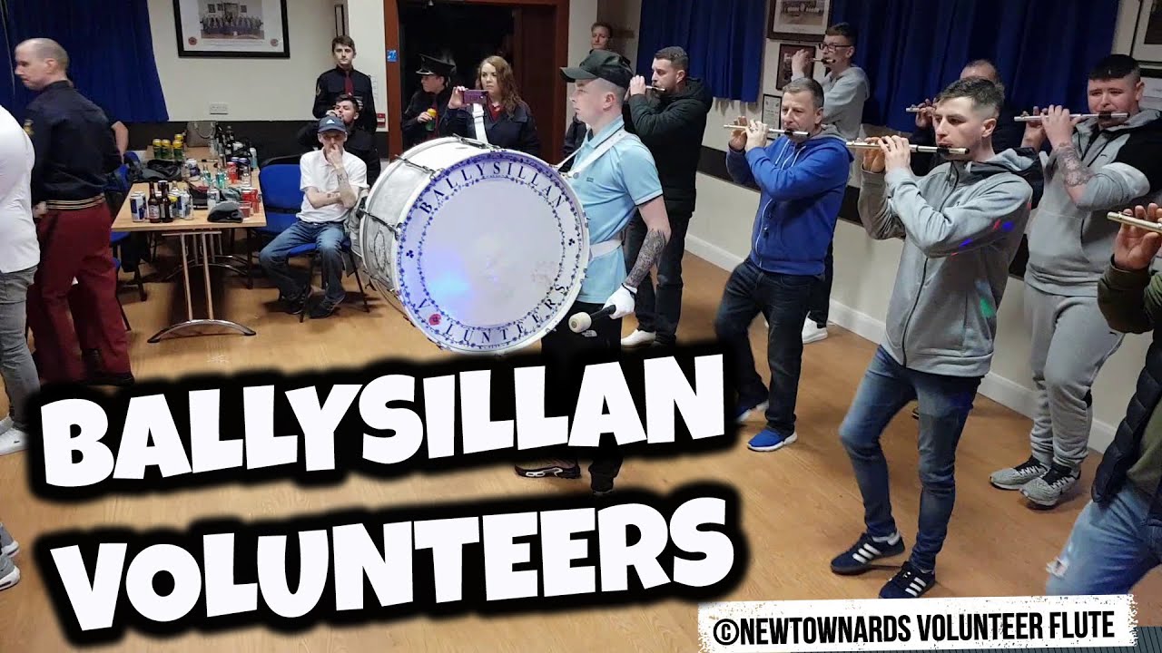 Ballysillan Volunteers @ NVF sash bash, 5th Feb 2022