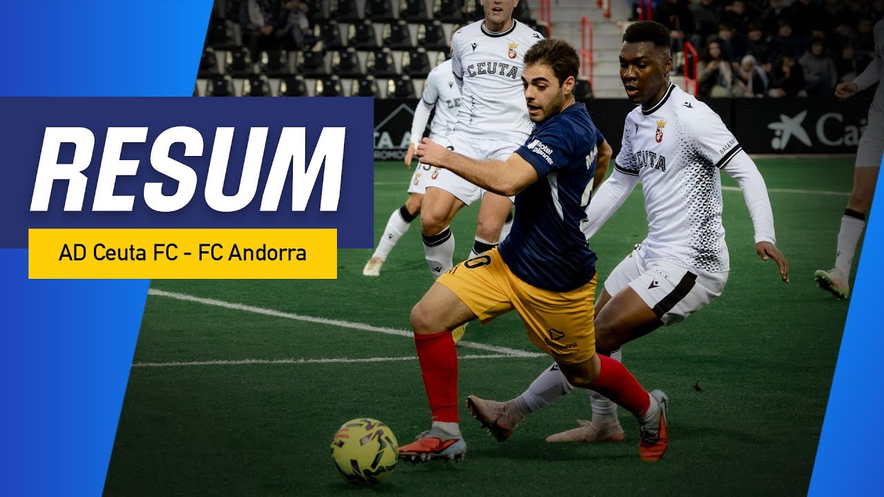 AD Ceuta FC 2-1 FC Andorra | Jornada 20 LaLiga Hypermotion