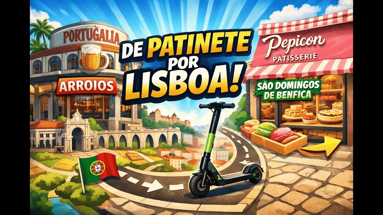 Passeie comigo de Patinete por Lisboa | Blog da Mia