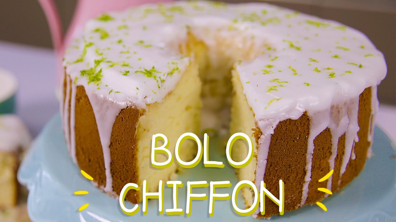BOLO CHIFFON / O MAIS ALTO E FOFINHO DO MUNDO