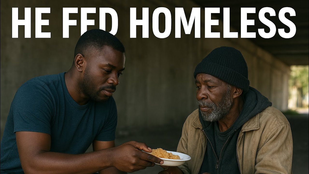 He Fed a Homeless Man What Happened Next Will Melt Your Heart 