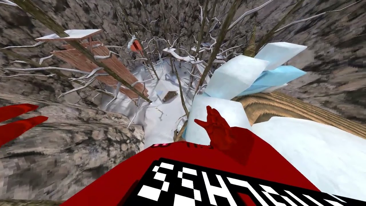 Trying to get to mountains with speed boost!