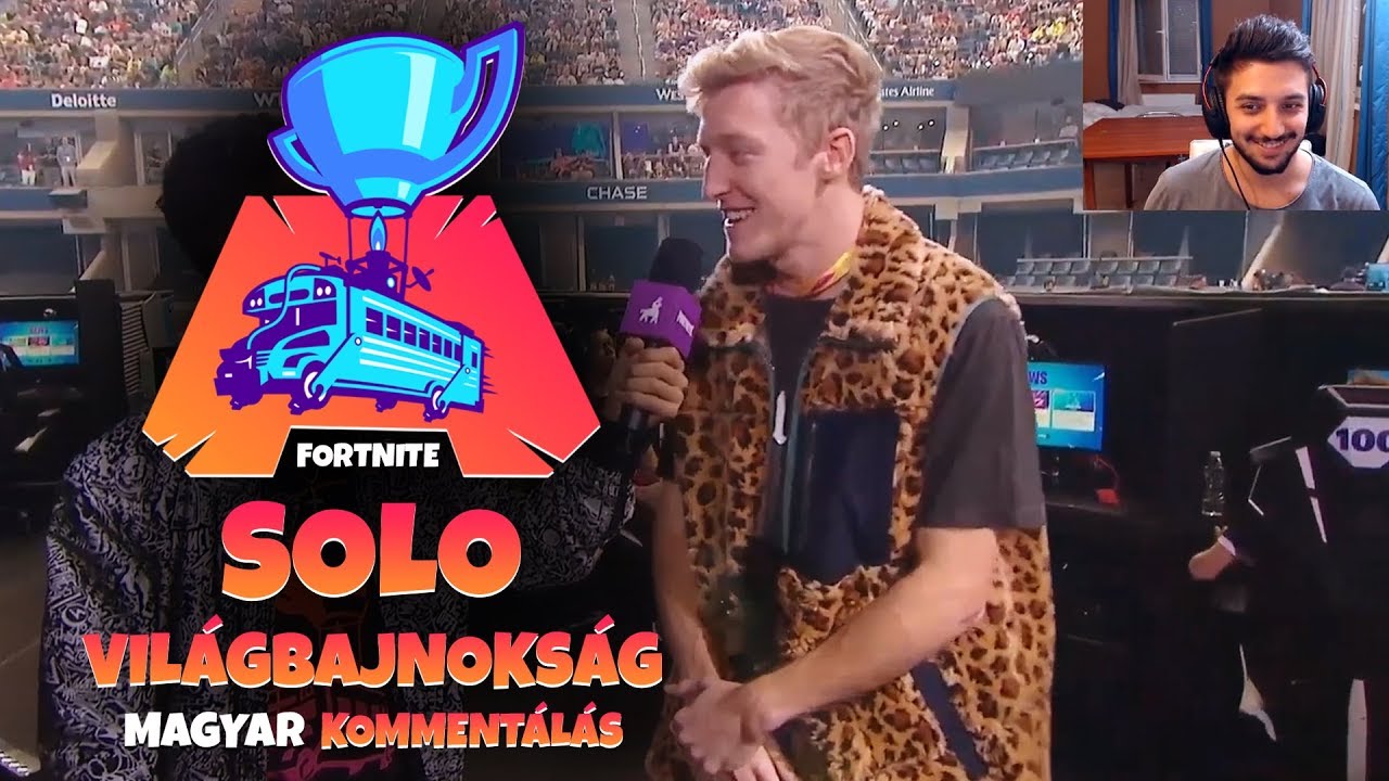FORTNITE SOLO VILÁGBAJNOKSÁG MAGYAR KOMMENTÁRRAL! (Fortnite Battle Royale)