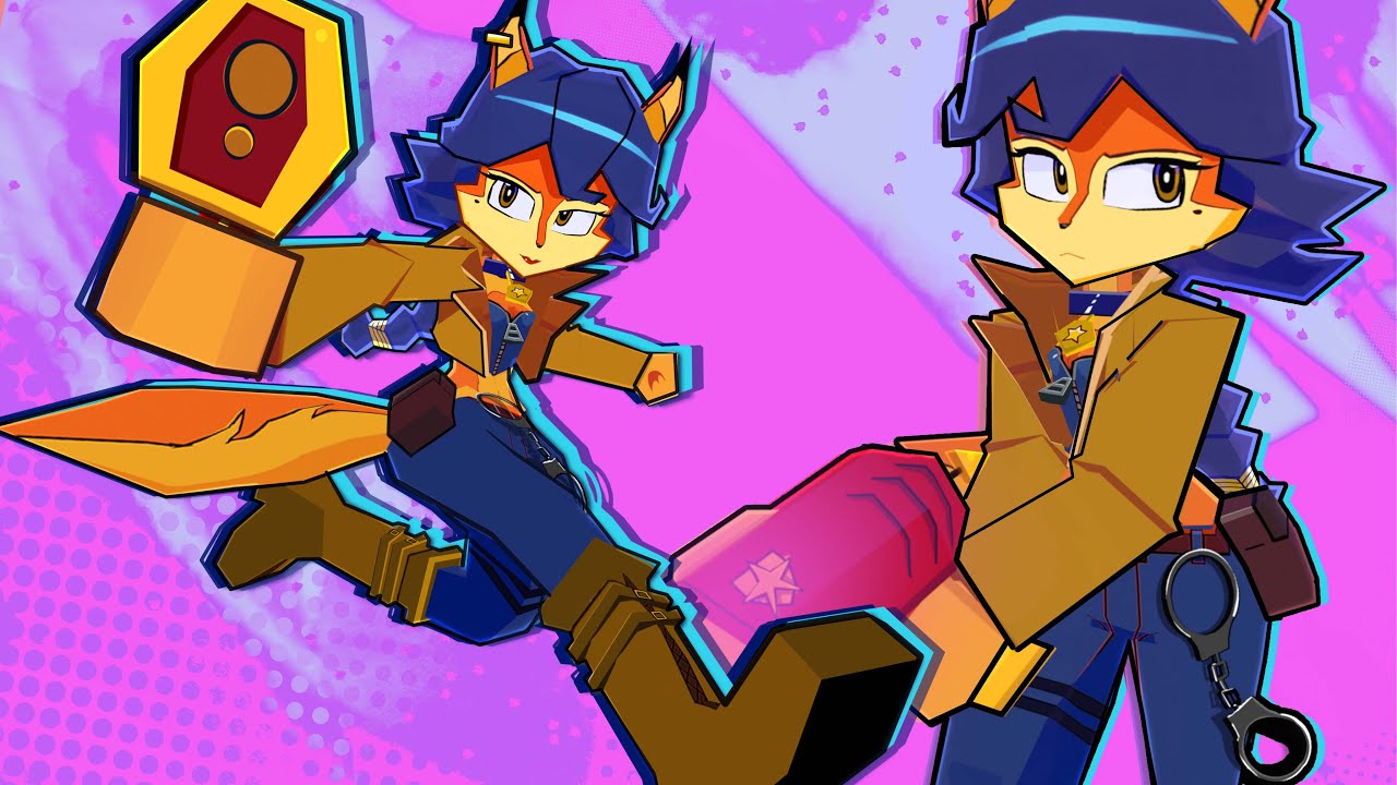 How I Made Carmelita Fox (From Sly Cooper) Low Poly! ✨