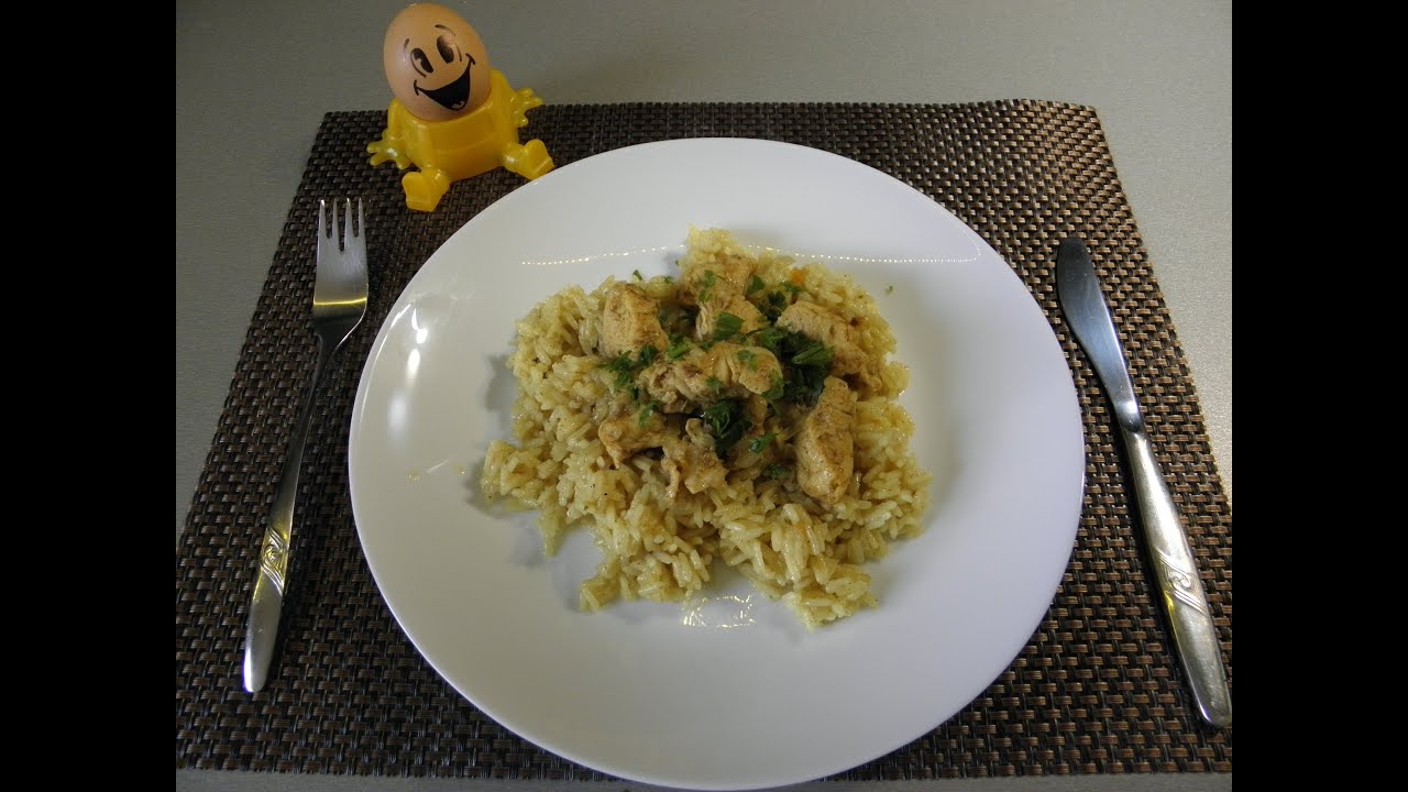 Pilaf z kuracích pŕs