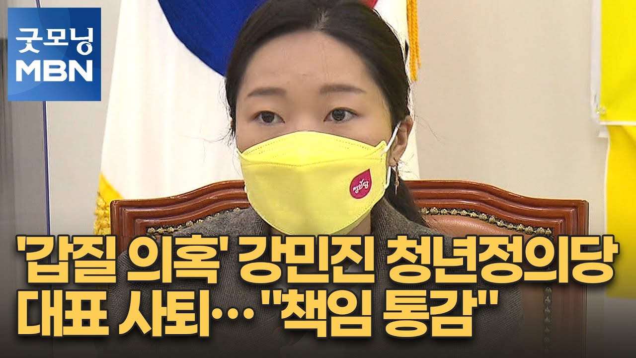 '갑질 의혹' 강민진 청년정의당 대표 사퇴&hellip;