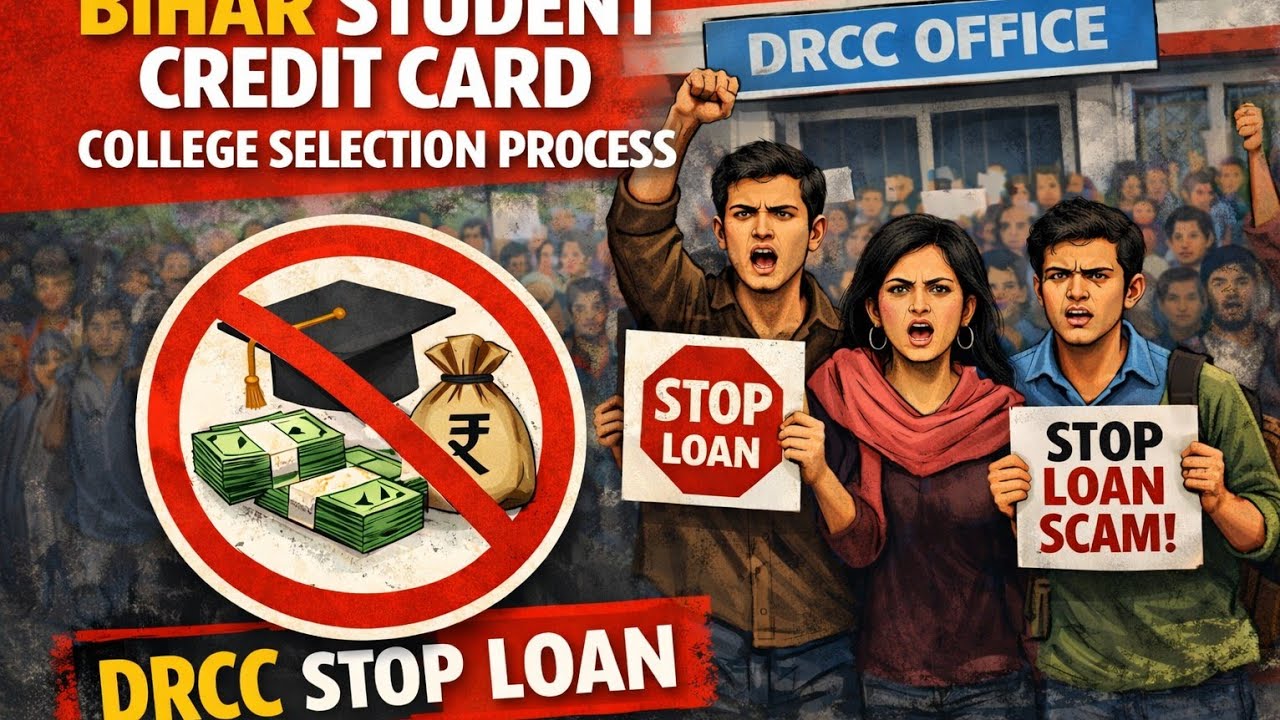 COLLEGE SELECTION PROCESS BIHAR STUDENT CREDIT CARD|DRCC|BSCC