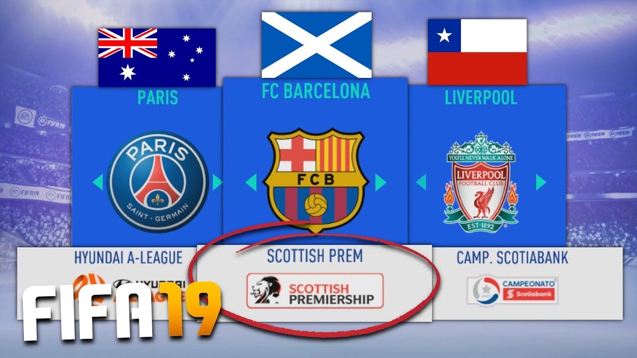 WHAT IF EVERY LEAGUE WAS RANDOMISED ON FIFA 19?