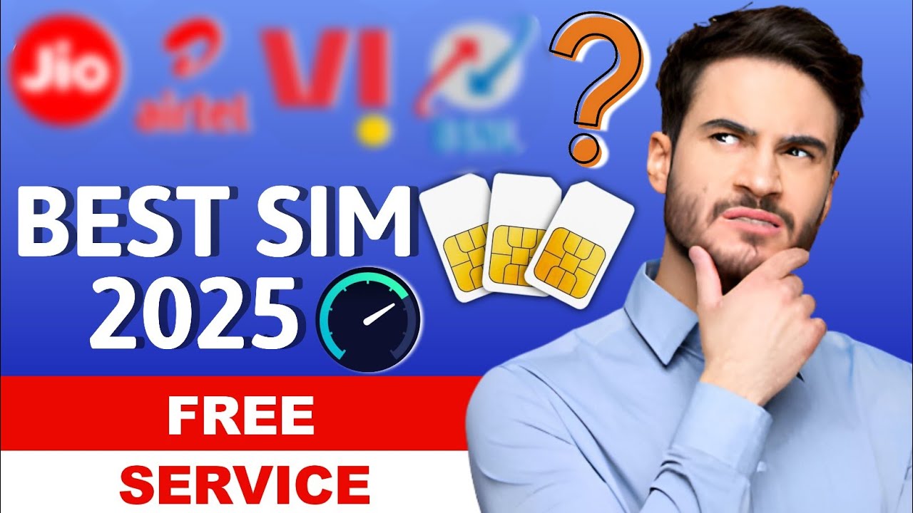 Best Sim 2025 Jio Airtel Vi Sabse Sasta Recharge | Free Incoming Calls | 5G Plan |  Best Sim Network