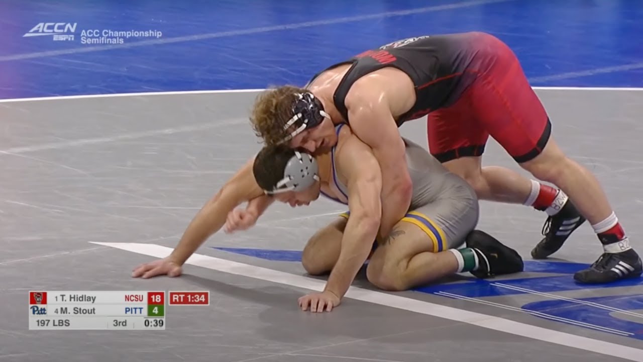 197lbs Trent Hidlay (NC State) vs Mac Stout (Pitt)