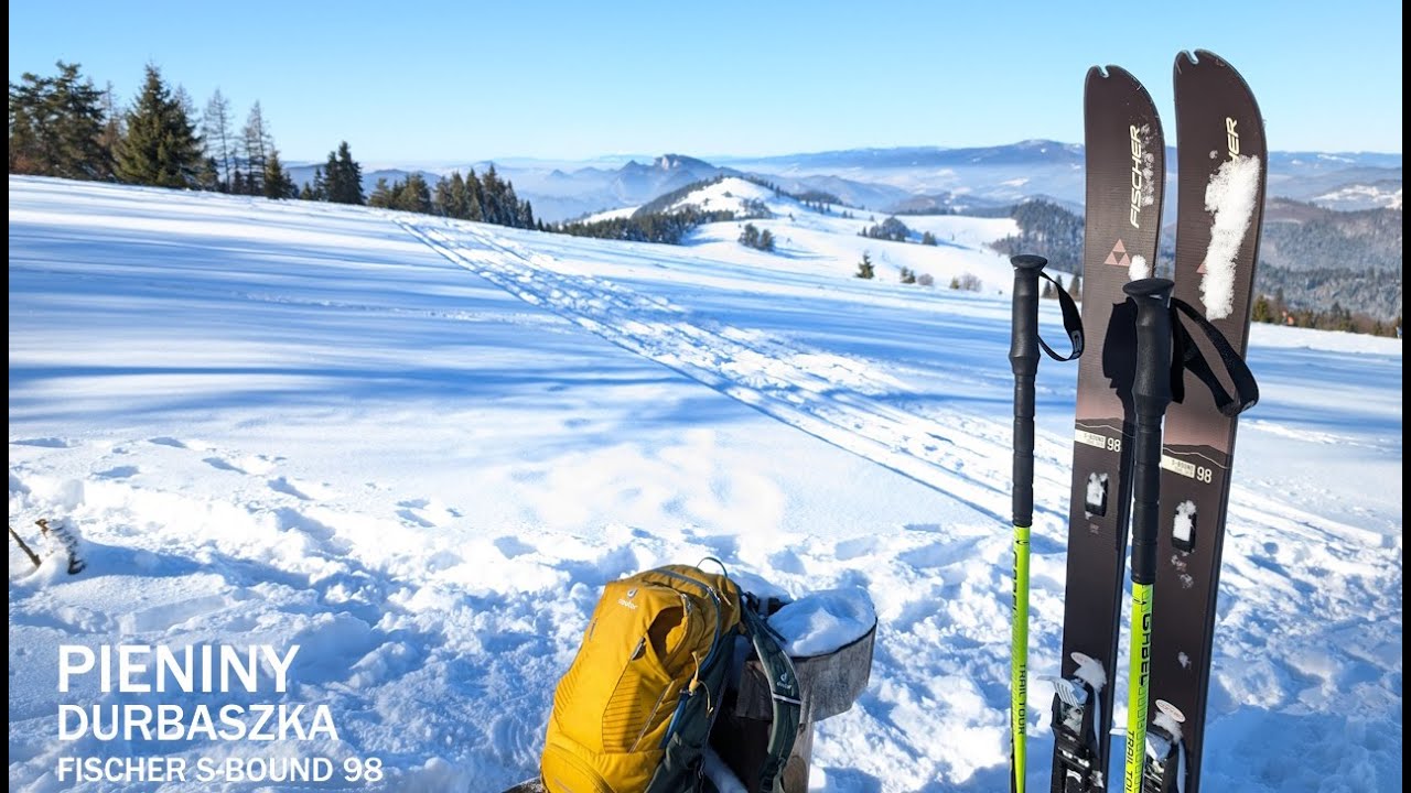 Durbaszka, Pieniny. Backcountry telemark on NNN BC