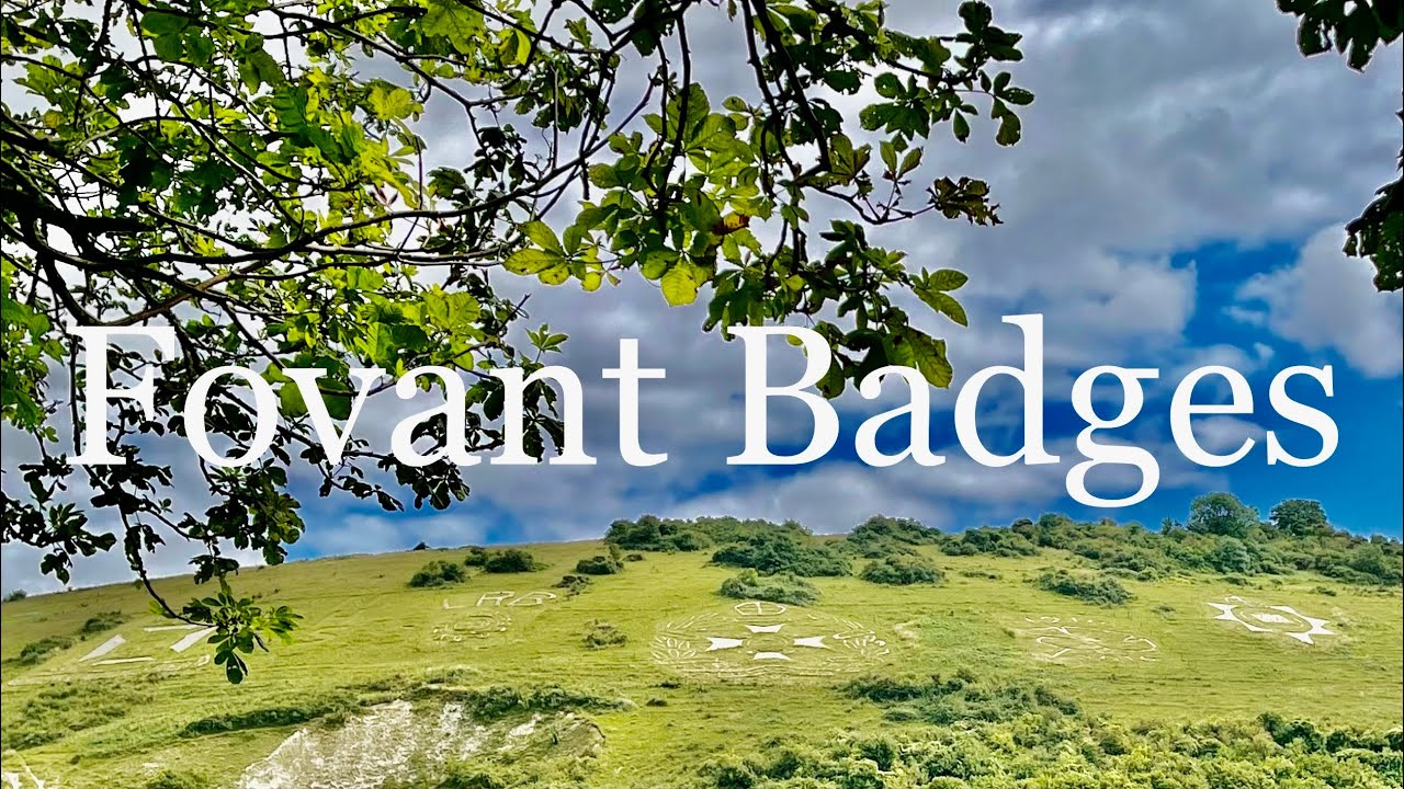 🇬🇧 Fovant Badges | WWI memorial made by soldiers 🎖