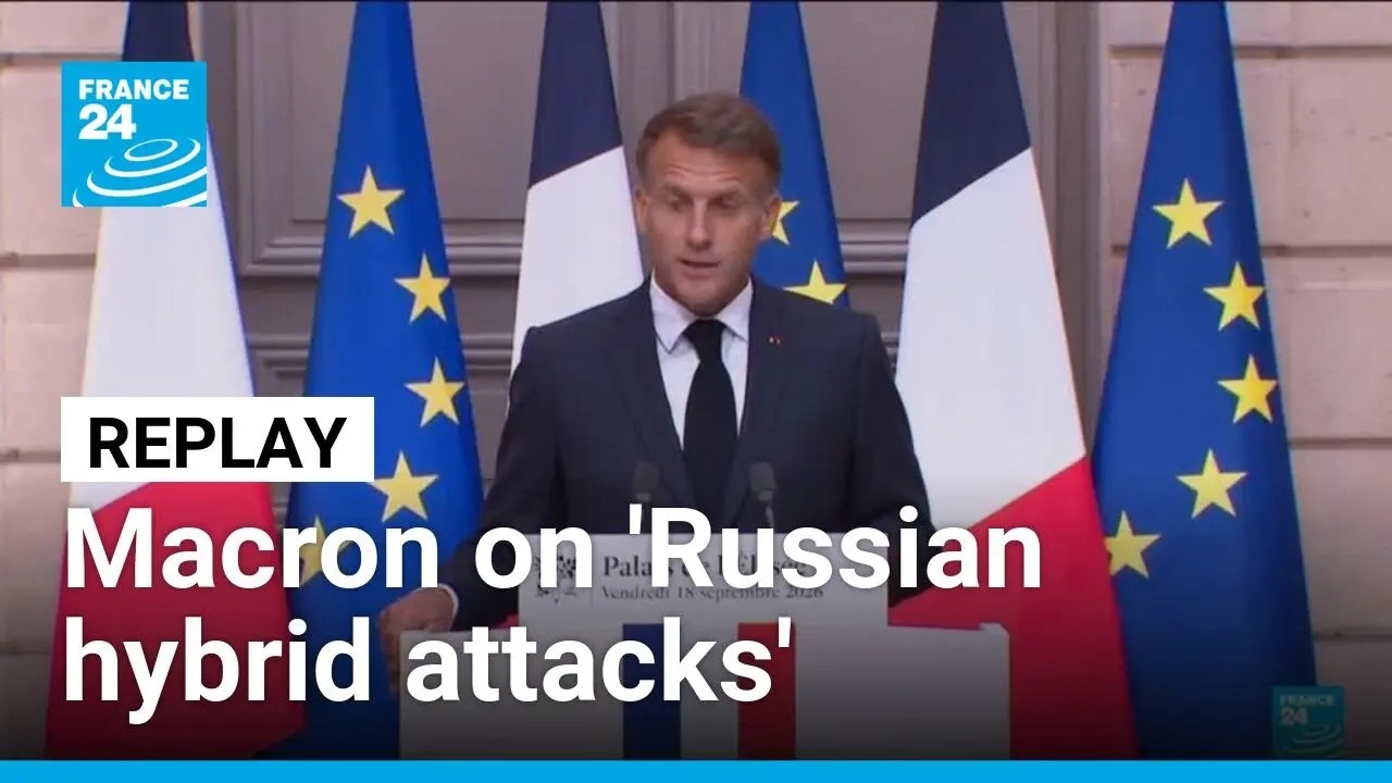 REPLAY: Macron orders plan to counter 'Russian hybrid attacks' &bull; FRANCE 24 English