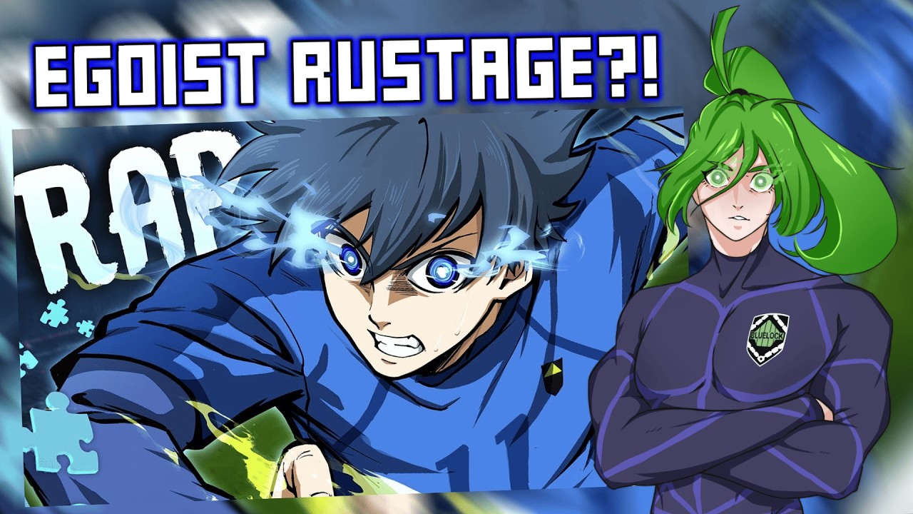 Рэп RUSTAGE ISAGI! | "СТРЕЛЯЙ!" | Реакция ютубера Blue Lock