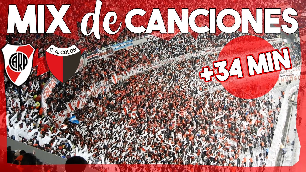 🔥MIX de CANCIONES de RIVER |+34 MINUTOS | River Plate 2 Colon 0 | 2023