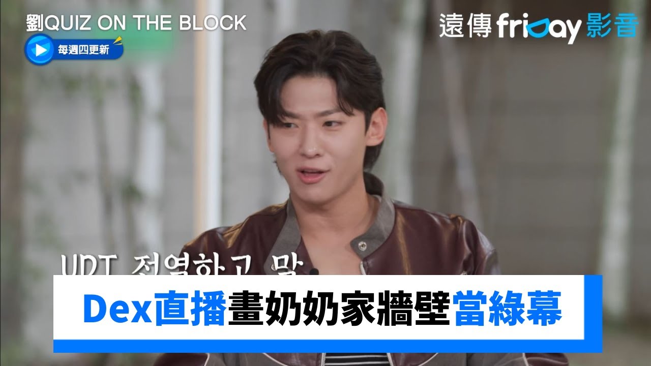Dex直播12小時0觀眾！把奶奶家牆壁漆全綠「當綠幕」_《劉QUIZ ON THE BLOCK》第212集_friDay影音韓綜線上看
