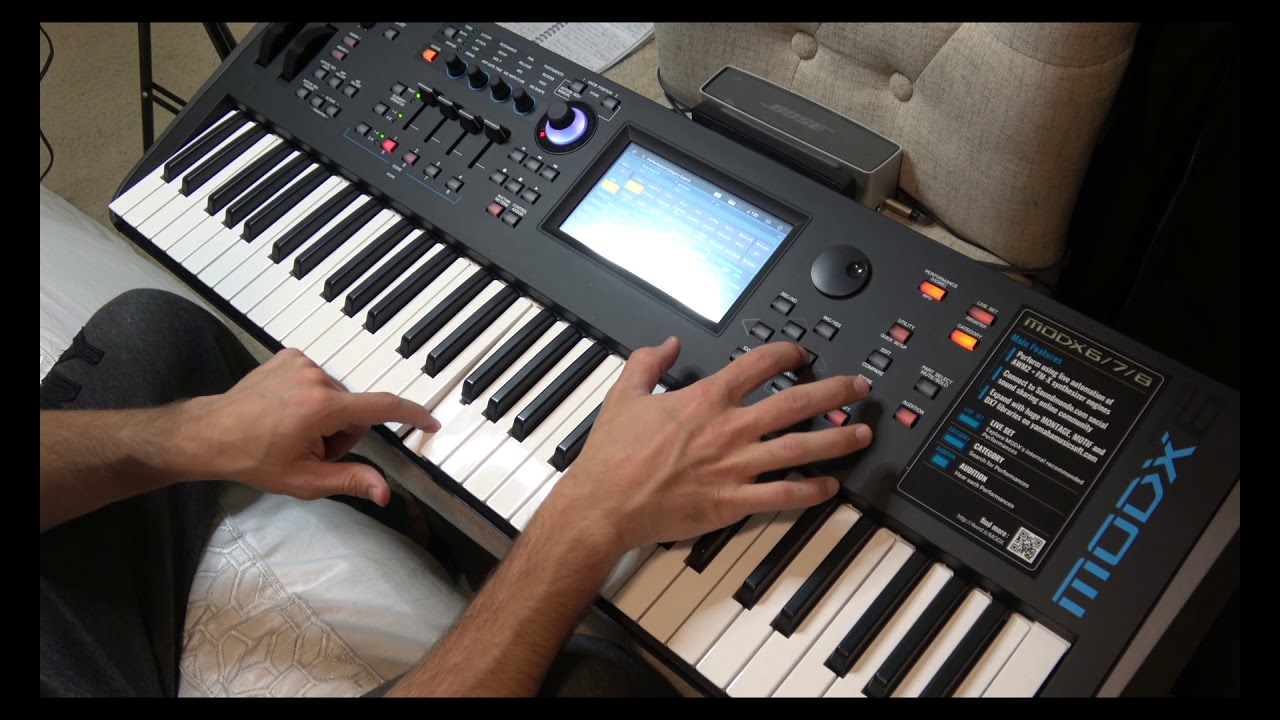 Образцы звуков YAMAHA MODX6