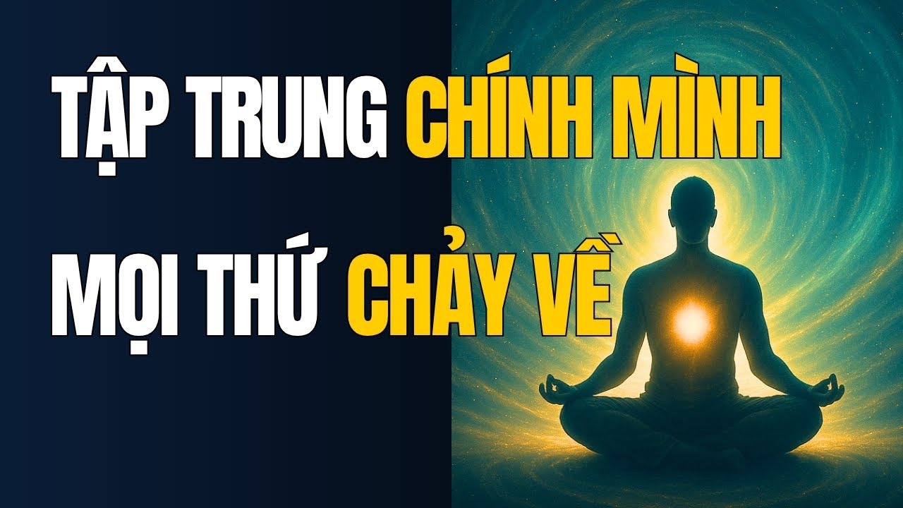 Khi Tập Trung vào Chính Mình thì Mọi Thứ sẽ Chảy Về Bạn | Sống Tích Cực - Cổ Nhân Dạy- Triết Lý