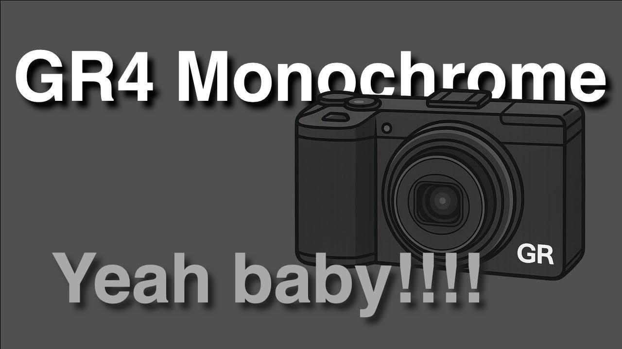 Ricoh GR iv Monochrome — уже близко!