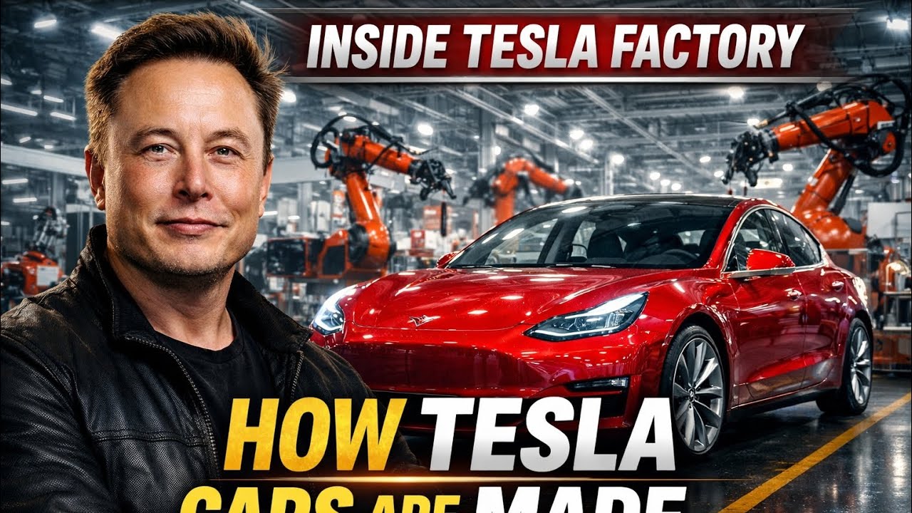 Inside Tesla’s Factory: How Elon Musk Is Building the Future of Electric Cars | 8K Documentary