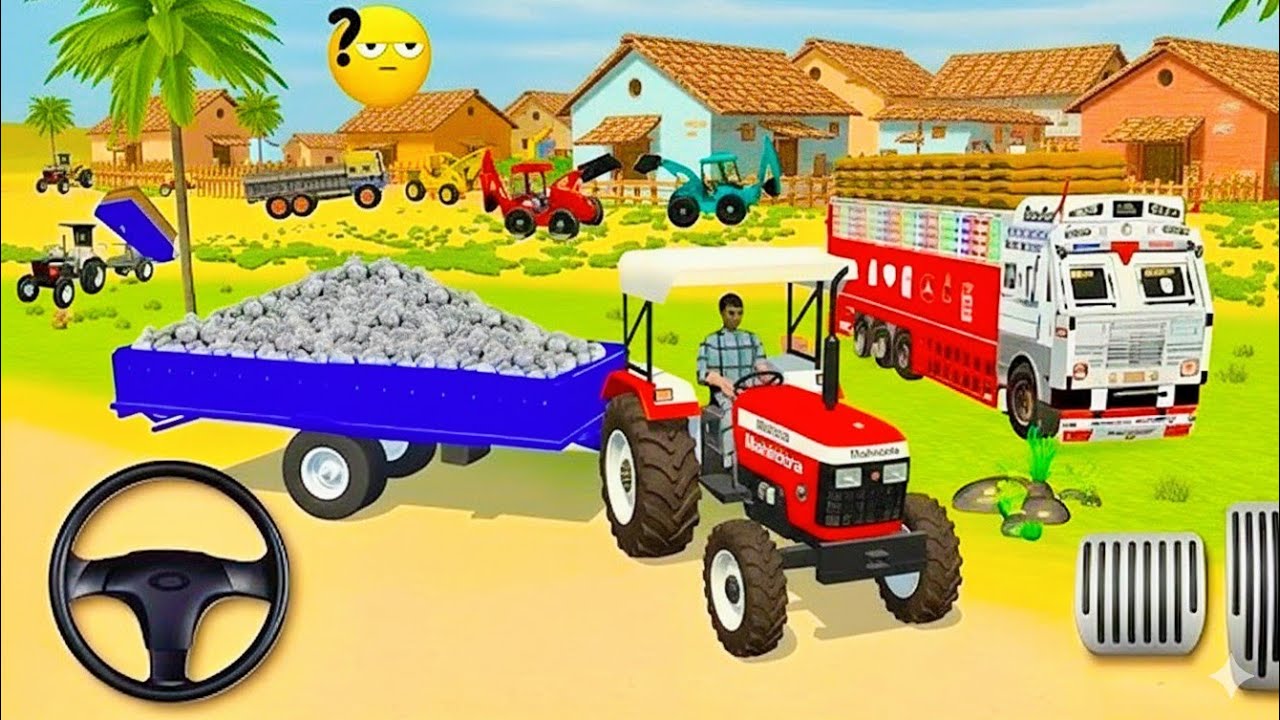 🔴Drive Jcb and Uploading 🪨 Stones From Dumper | Indian Vehicles Simulator 3D