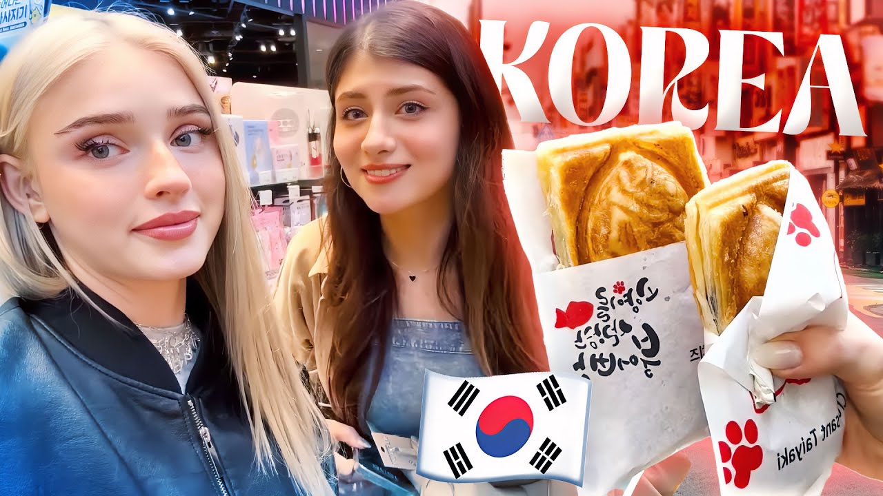 STREETFOOD UND SHOPPING IN KOREA MIT MAHLUNA UND MANGO | VLOG 122