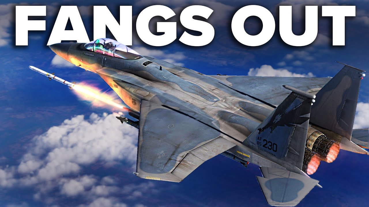 Can One F-15 Eagle Stop An Enemy Strike | DCS World