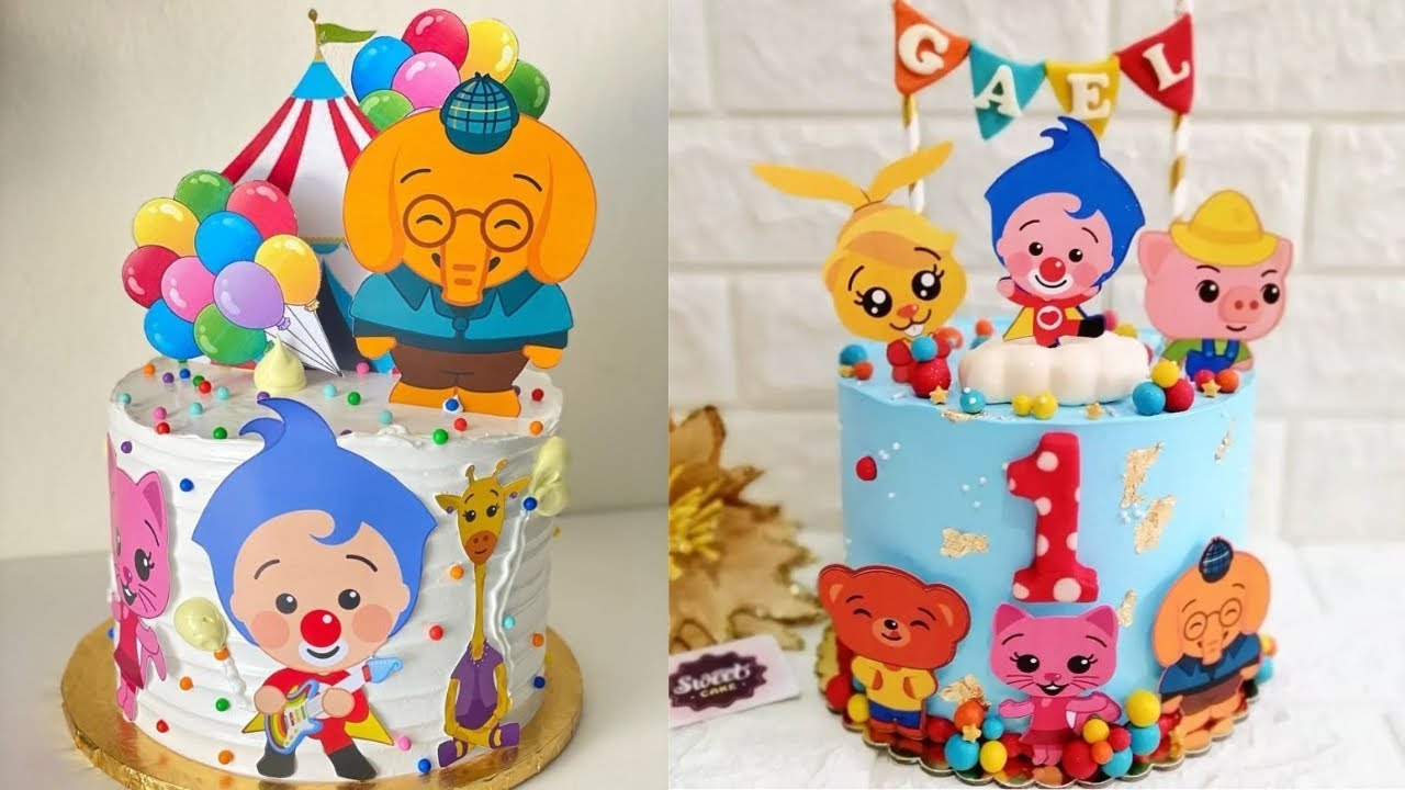 🎂 20 Ideas de Pasteles del Payaso Plim Plim que Te Encantarán 🤡✨
