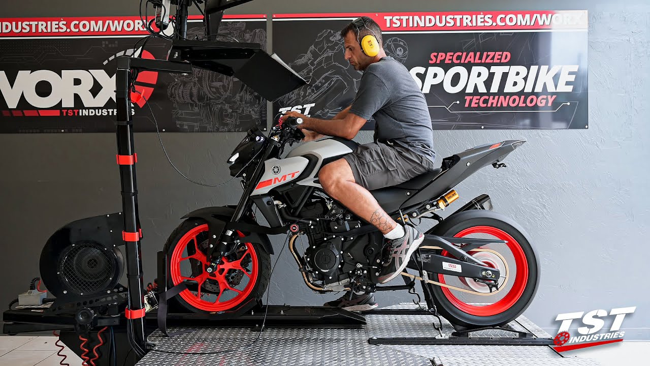 Yamaha MT-03 makes POWER on the Dyno! (MT-03 Build Series Ep.13)